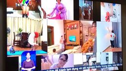 LUYỆN TẬP THỂ THAO TẠI NHÀ CHỐNG DỊCH - THẦY CÔ GIÁO TRƯỜNG TIỂU HỌC KIM ĐỒNG, TP HÀ NỘI