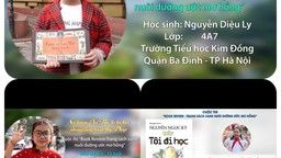 Học sinh Trường Tiểu học Kim Đồng đạt giải trong cuộc thi “Book Review - Trang sách xanh nuôi dưỡng ước mơ hồng” của Hội đồng Đội thành phố Hà Nội