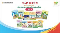 Giáo viên khối 2 trường Tiểu học Kim Đồng tham gia tập huấn trực tuyến Sách giáo khoa mới năm học 2021 – 2022