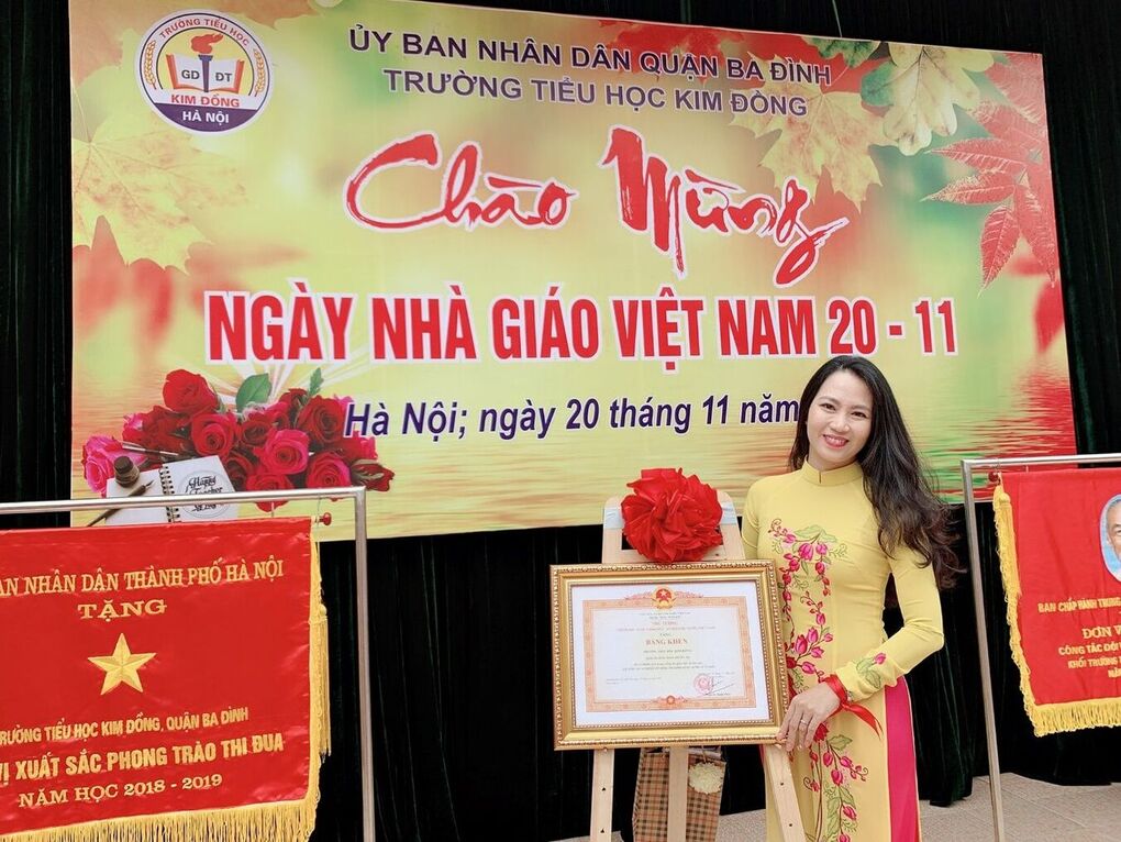 Những sáng kiến kinh nghiệm đạt giải cao của các cô giáo trường Tiểu học Kim Đồng