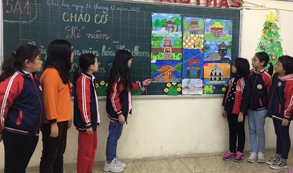 Công bố giải vẽ tranh Hưởng ứng Ngày Di sản Văn hóa Việt Nam lần thứ XVI