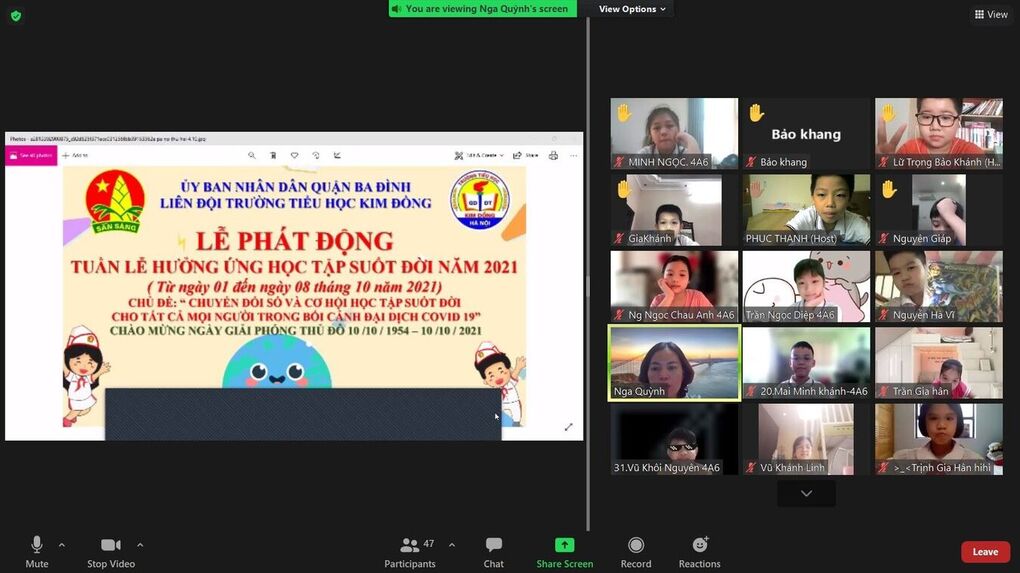 Niềm mong ước ngày thu