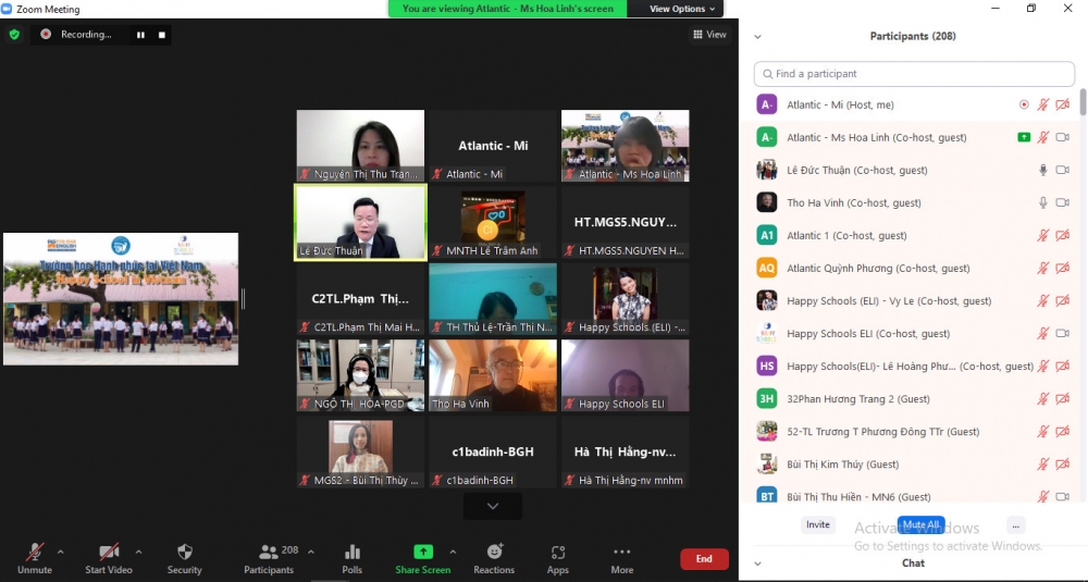 Hướng đến mục tiêu xây dựng trường học hạnh phúc, văn minh