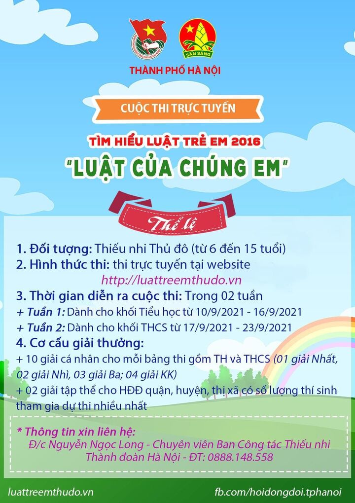 Trường Tiểu học Kim Đồng phát động Cuộc thi tìm hiểu “ Luật trẻ em 2016”