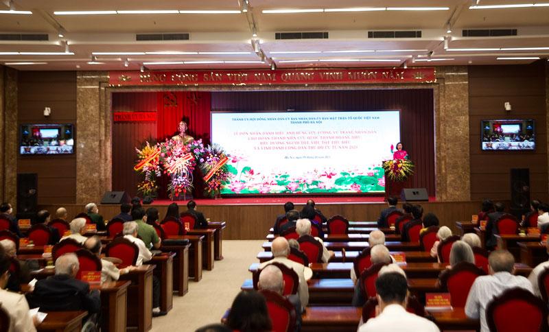 Hà Nội biểu dương người tốt, việc tốt và vinh danh 9 công dân Thủ đô ưu tú năm 2021