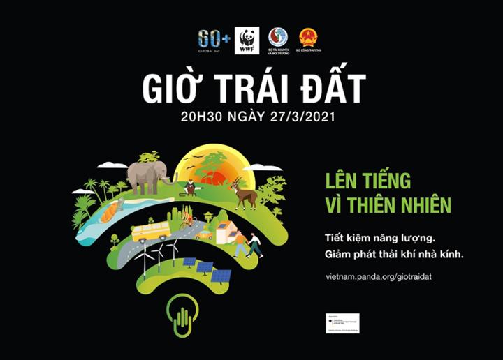 Giờ Trái đất 2021: Chung tay giảm bớt gánh nặng cho môi trường tự nhiên