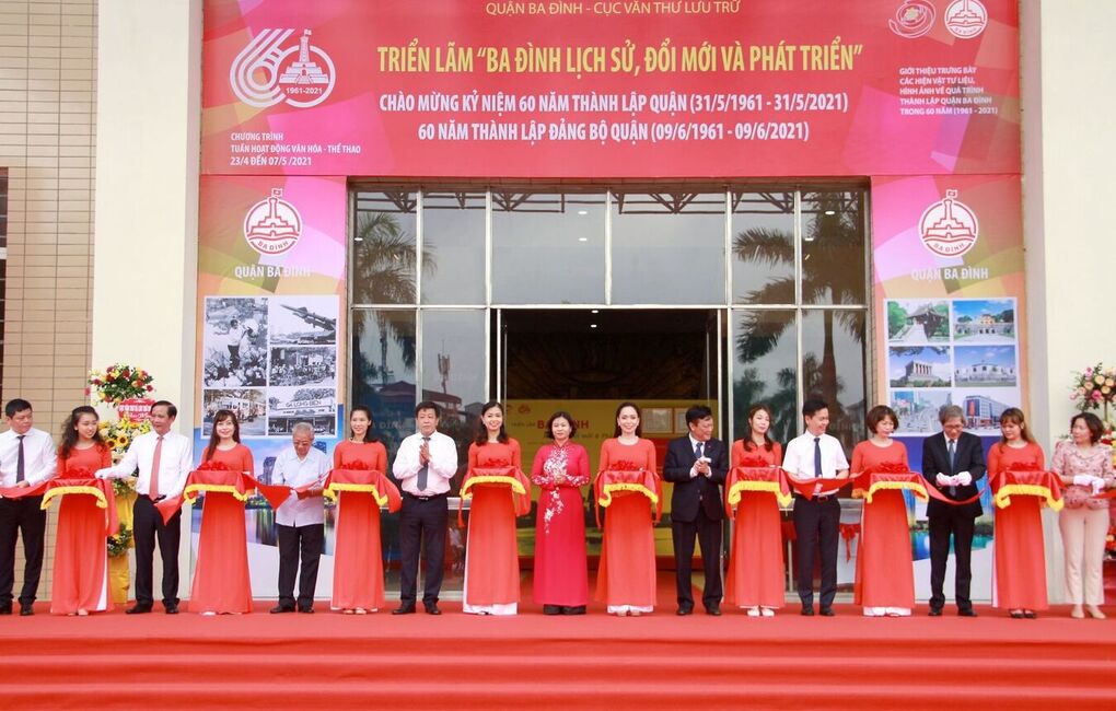 Hà Nội: Khai mạc triển lãm "Ba Đình lịch sử, đổi mới và phát triển"