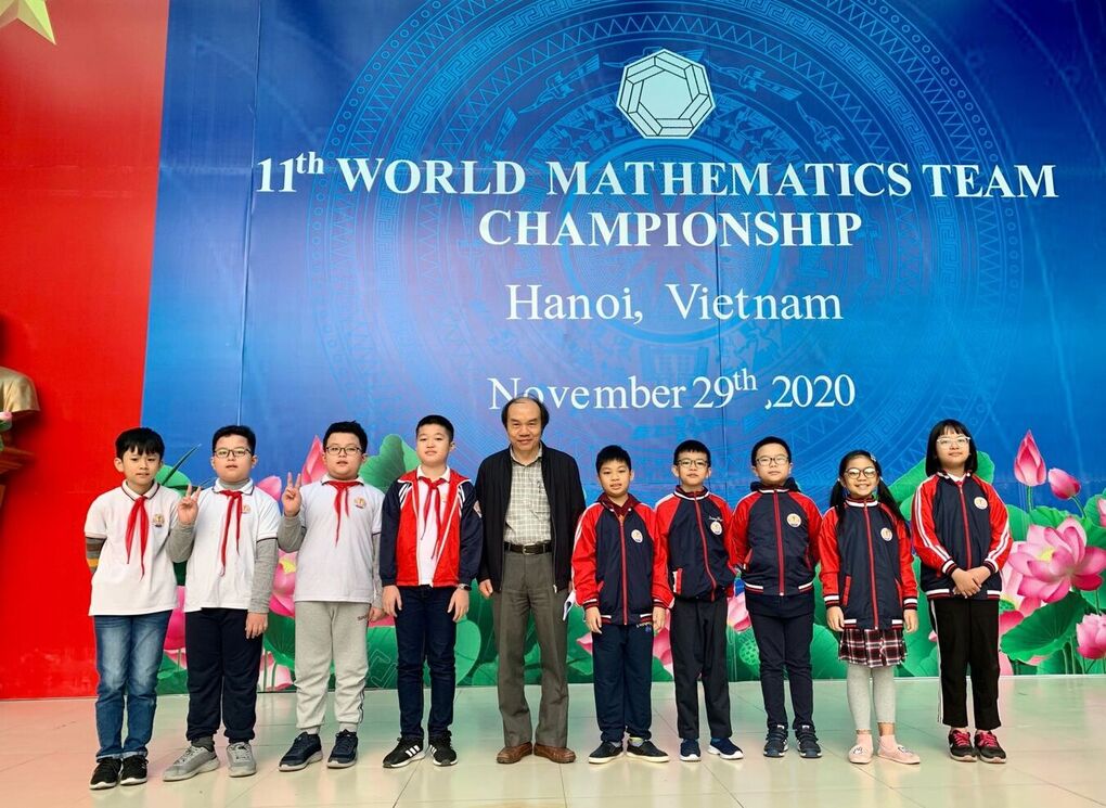 Kì thi Vô địch các đội tuyển Toán Thế giới WMTC 2020 – Lan toả tình yêu Toán học tới các bạn nhỏ Trường Tiểu học Kim Đồng