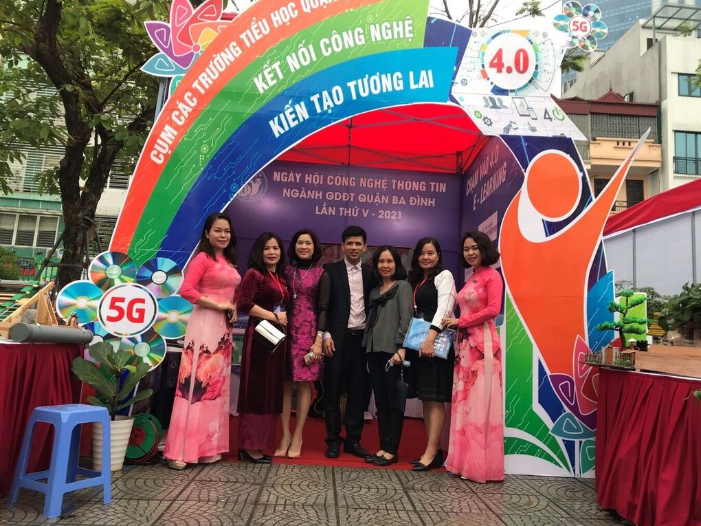 Trường Tiểu học Kim Đồng đạt nhiều thành tích nổi bật trong Ngày hội Công nghệ thông tin ngành GD-ĐT quận Ba Đình