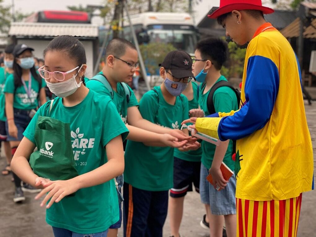 Hào hứng với hoạt động trải nghiệm dã ngoại