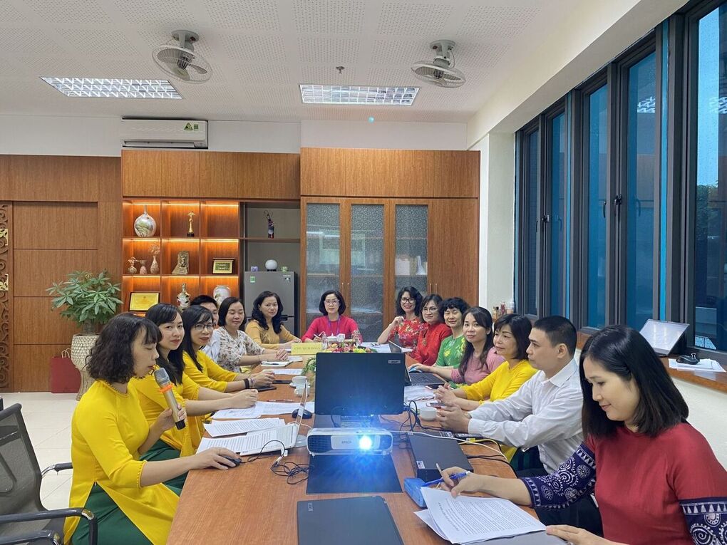 Trường Tiểu học Kim Đồng tổ chức thành công Hội nghị Cán bộ - Viên chức – Người lao động năm học 2021 – 2022