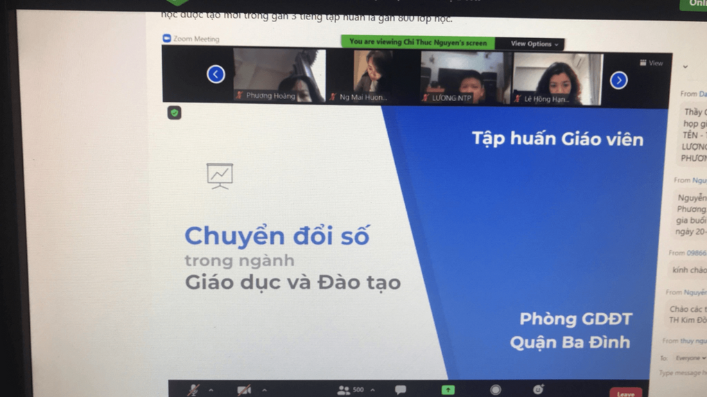 Giáo viên Tin học trường TH Kim Đồng tham gia khóa học “Sử dụng hệ thống online chấm tự động trong dạy và học lập trình”