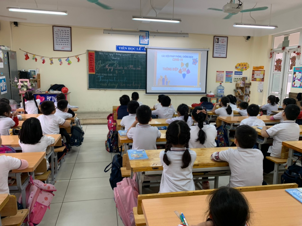 Thông điệp 5K – “ Lá chắn thép” cùng em tới trường