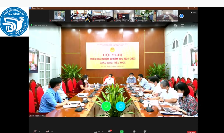 Hội nghị tổng kết năm học 2020-2021 và triển khai nhiệm vụ trọng tâm năm học 2021 - 2022 cấp Tiểu học