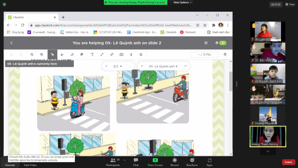 Tiết học vui mừng năm mới