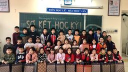 Lễ sơ kết học kỳ I của học sinh khối 2 Trường Tiểu học Kim Đồng năm học 2020-2021