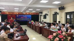Học sinh trường Tiểu học Kim Đồng tham gia Hội thi Tin học trẻ cấp Quận và Thành phố năm 2020