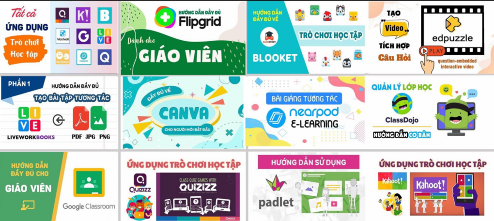 Trường TH Kim Đồng "Tổng hợp hướng dẫn các công cụ và ứng dụng hỗ trợ dạy học"