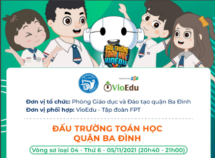 Kết quả xếp hạng vòng sơ loại số 4 của học sinh Khối 1 Trường Tiểu học Kim Đồng