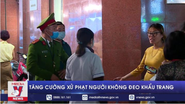 Ba Đình: Tăng cường xử phạt các trường hợp không đeo khẩu trang nơi công cộng