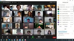 Phòng dịch Covid-19, học sinh quận Ba Đình kiểm tra học kỳ trực tuyến đợt 2