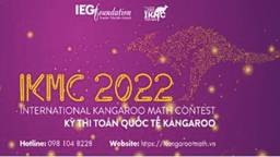 Trường TH Kim Đồng đồng hành cùng học sinh trong cuộc thi Toán Quốc tế Kangaroo IKMC - 2022 - Sân chơi toán học bổ ích bắt đầu được khởi động !