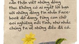 Tìm lại yêu thương qua những dòng thư tay!