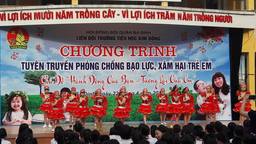 CHƯƠNG TRÌNH TUYÊN TRUYỀN PHÒNG CHỐNG BẠO LỰC, XÂM HẠI TRẺ EM