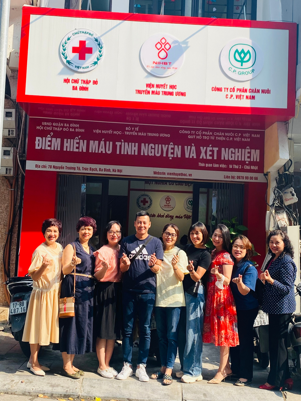 Công đoàn viên Trường Tiểu học Kim Đồng tích cực tham gia hiến máu nhân đạo năm 2022