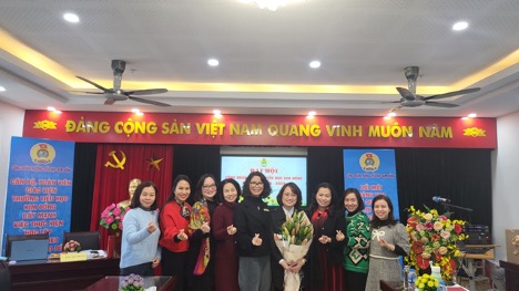 Trường Tiểu học Kim Đồng tổ chức thành công Đại hội Công đoàn nhiệm kì 2023-2028