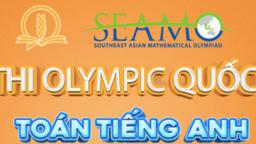 Trường Tiểu học Kim Đồng phát động kì thi Olympic Quốc tế Toán - Tiếng Anh SEAMO 2022