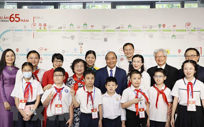 Chủ tịch nước dự kỷ niệm 65 năm thành lập Nhà xuất bản Kim Đồng