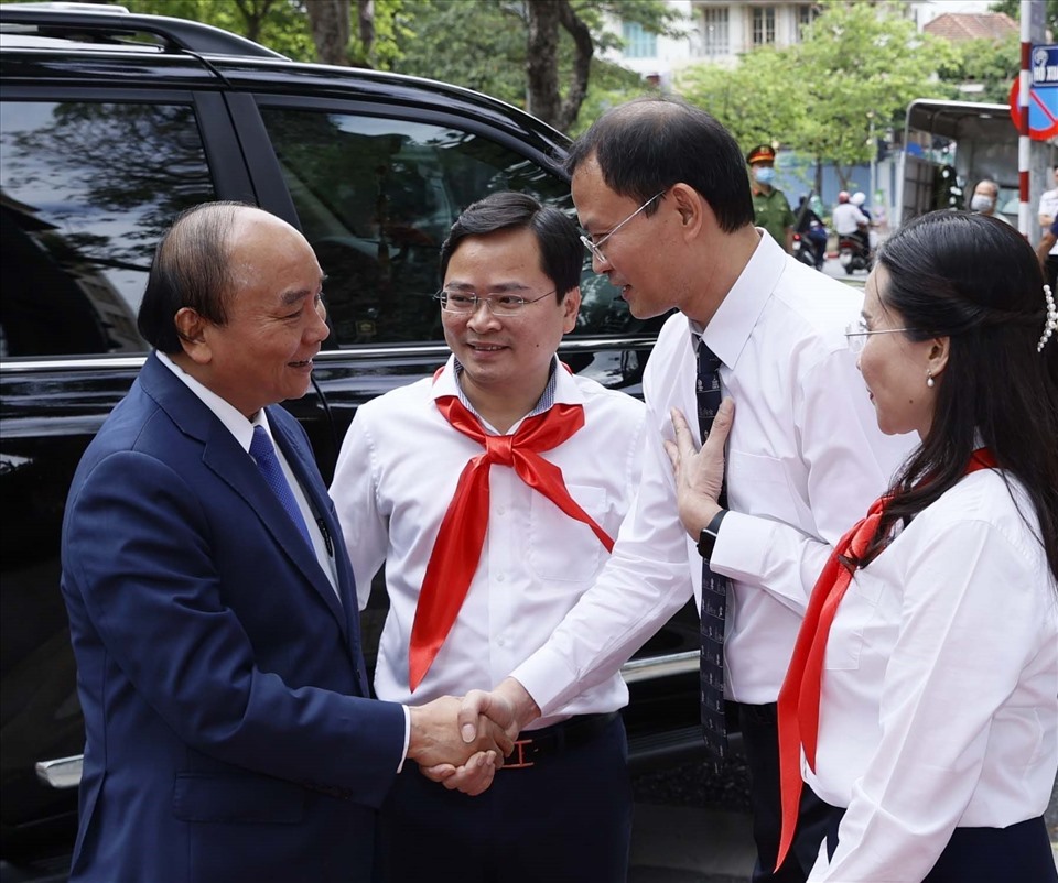 Chủ tịch nước Nguyễn Xuân Phúc dự Lễ kỷ niệm 65 năm Nhà xuất bản Kim Đồng