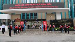 Trường Tiểu học Kim Đồng tổ chức thành công buổi diễn tập đón học sinh trở lại trường