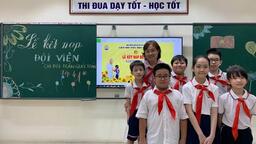 MỪNG 81 MÙA HOA ĐỘI TA LỚN LÊN CÙNG ĐẤT NƯỚC LỄ KẾT NẠP ĐỘI VIÊN CHÀO MỪNG KỶ NIỆM 81 NĂM NGÀY THÀNH LẬP ĐỘI TNTP HỒ CHÍ MINH 132 NĂM NGÀY SINH CHỦ TỊCH HỒ CHÍ MINH.