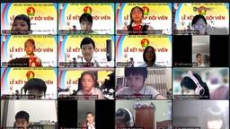 LỄ KẾT NẠP ĐỘI VIÊN MỚI CỦA LIÊN ĐỘI TRƯỜNG TIỂU HỌC KIM ĐỒNG, NĂM HỌC 2021 – 2022