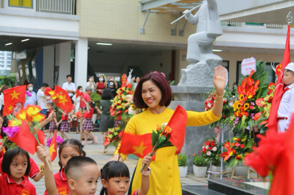 Trường Tiểu học Kim Đồng đón chào năm học mới với “diện mạo”mới và tâm thế mới