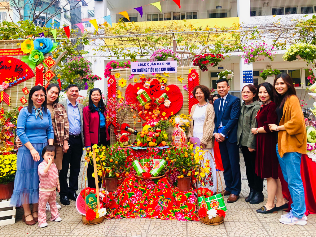 Trường Tiểu học Kim Đồng với hoạt động Tết sum vầy- Xuân gắn kết 2023