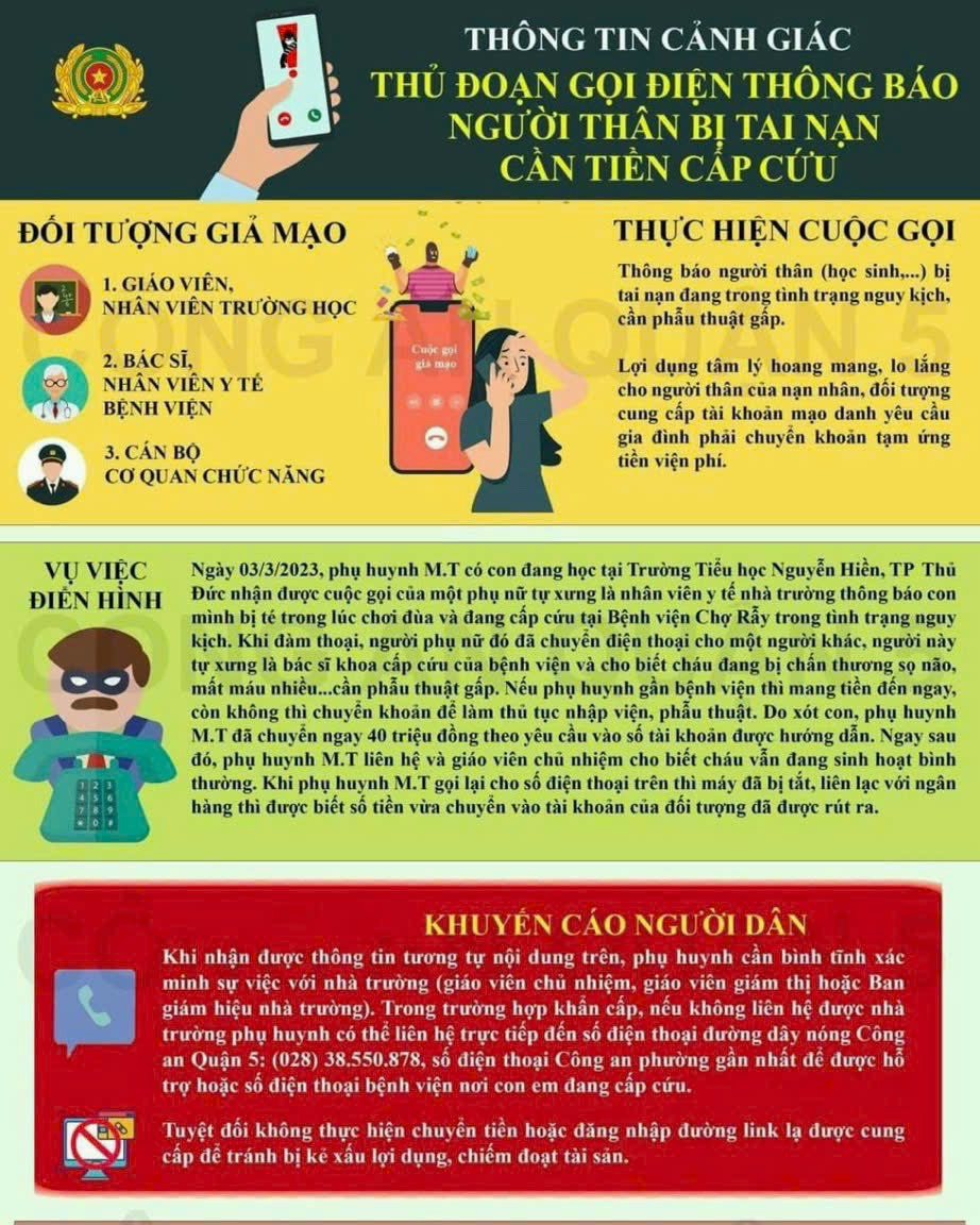 Cuộc gọi lừa 'con cấp cứu': Vì sao thông tin học sinh bị lộ?