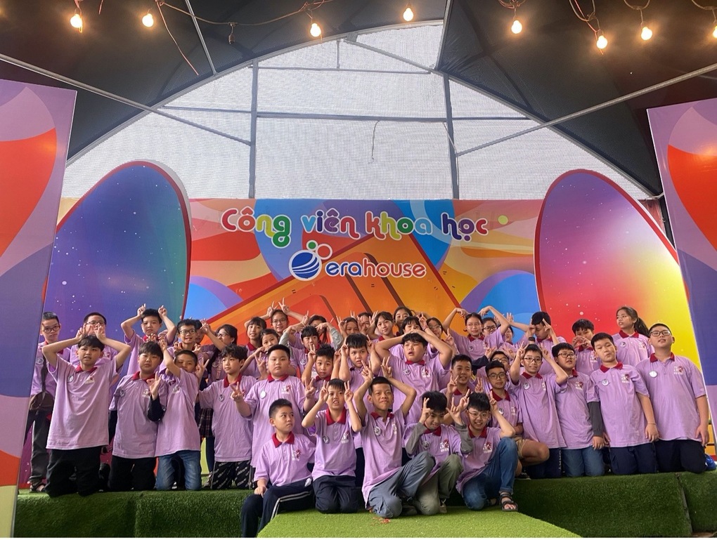 Hoạt động dã ngoại siêu cool của trường Tiểu học Kim Đồng