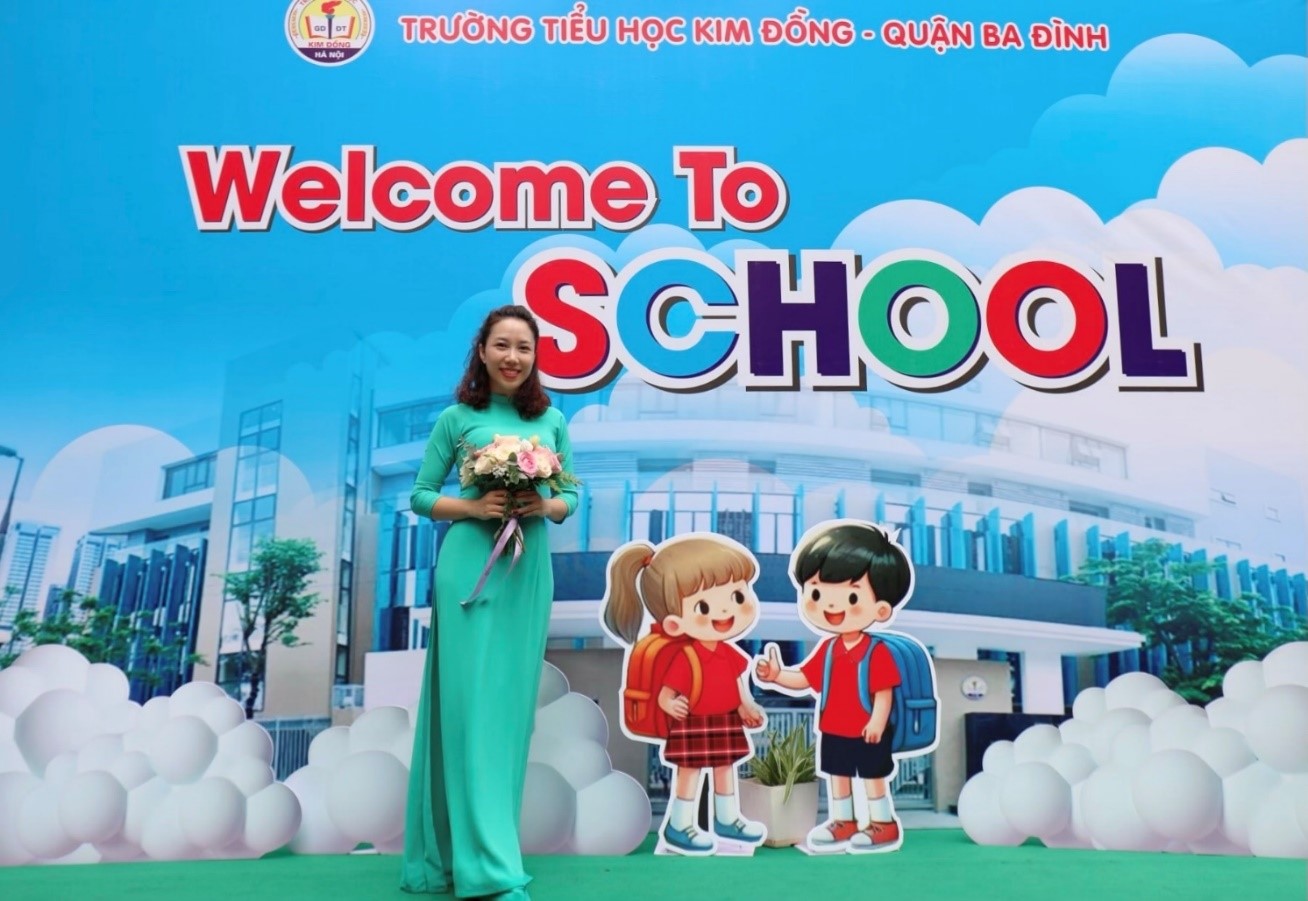 CÔ GIÁO NGUYỄN LAN NGỌC - CÔ GIÁO TÀI NĂNG VÀ TÂM HUYẾT VỚI NGHỀ CỦA TRƯỜNG TIỂU HỌC KIM ĐỒNG - NỮ SỨ GIẢ DU LỊCH QUẬN BA ĐÌNH NĂM 2024.