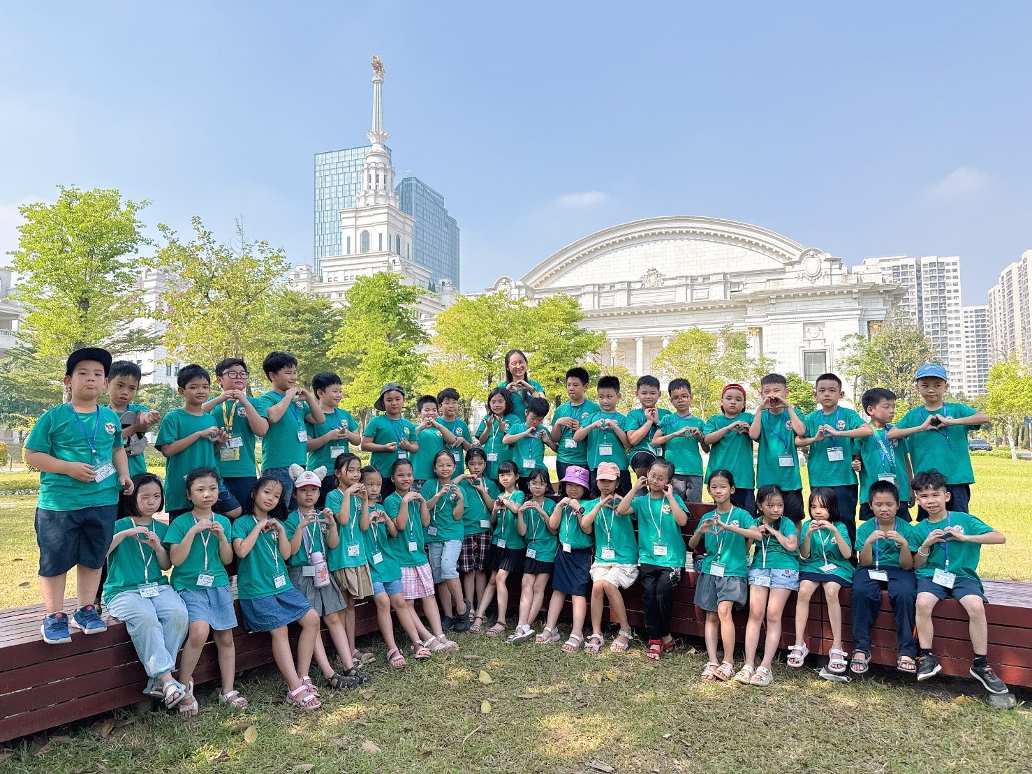 Chuyến tham quan thật hào hứng của khối 1, 2, 3