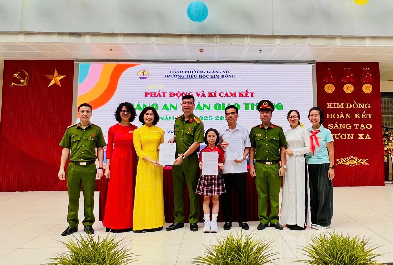 Giáo dục an toàn giao thông từ mái trường Tiểu học