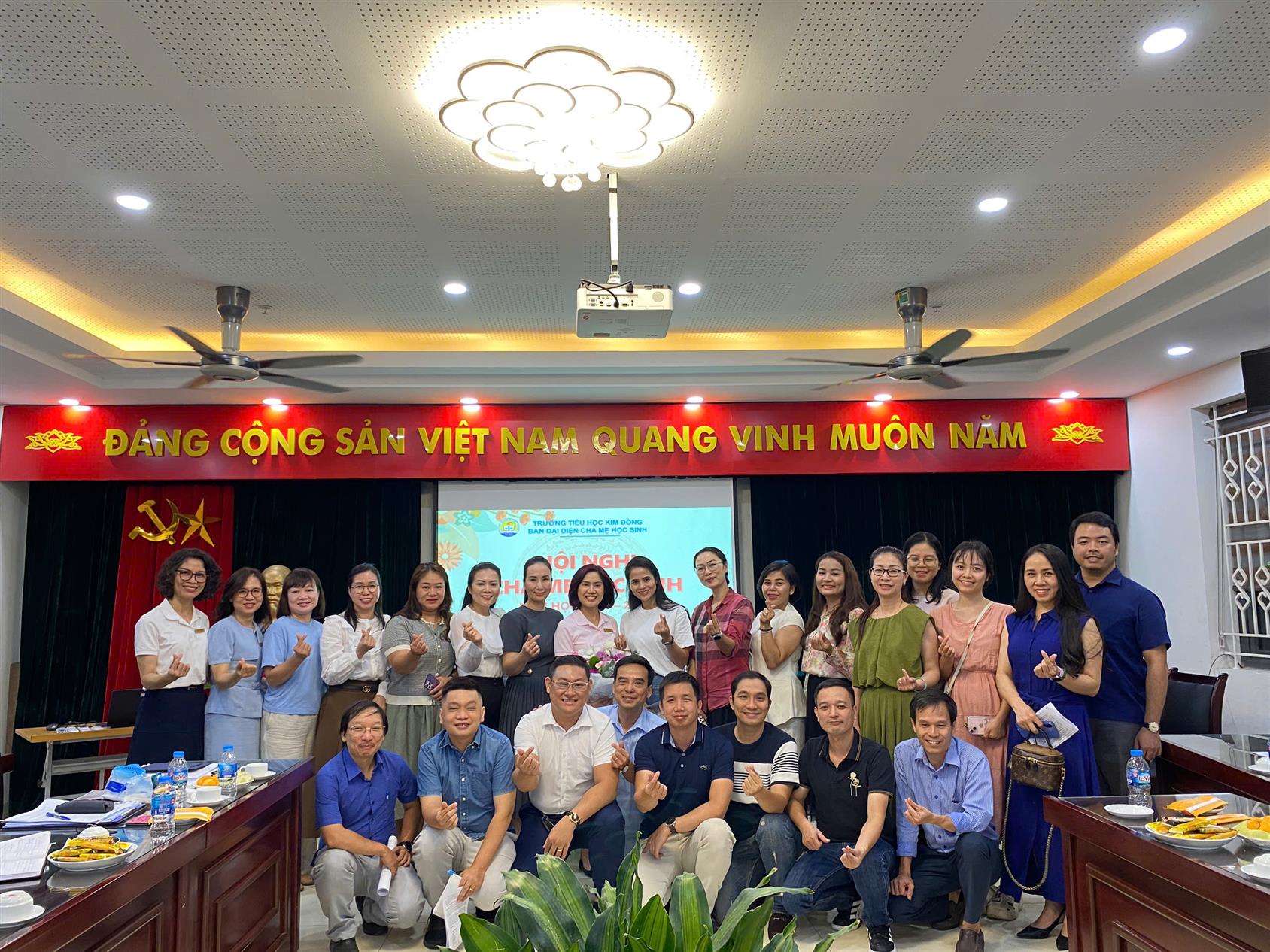 Hội nghị cha mẹ học sinh trường Tiểu học Kim Đồng năm học 2025-2026