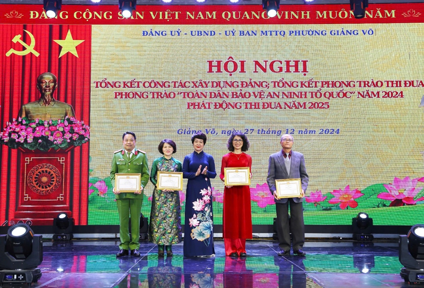 Trường Tiểu học Kim Đồng được vinh danh chi bộ xuất sắc năm 2024