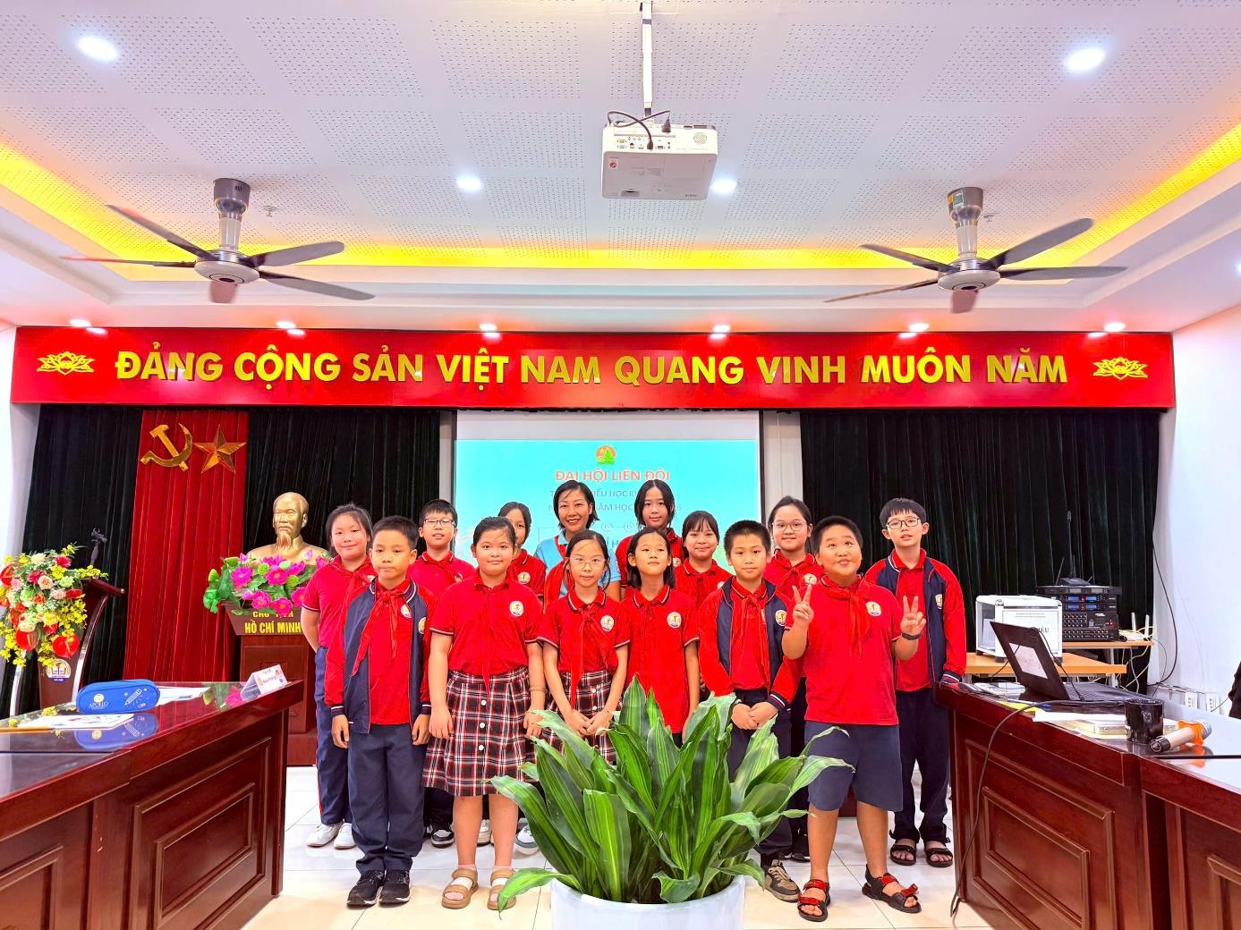 Đại hội Liên Đội trường Tiểu học Kim Đồng nhiệm kì 2025 - 2026