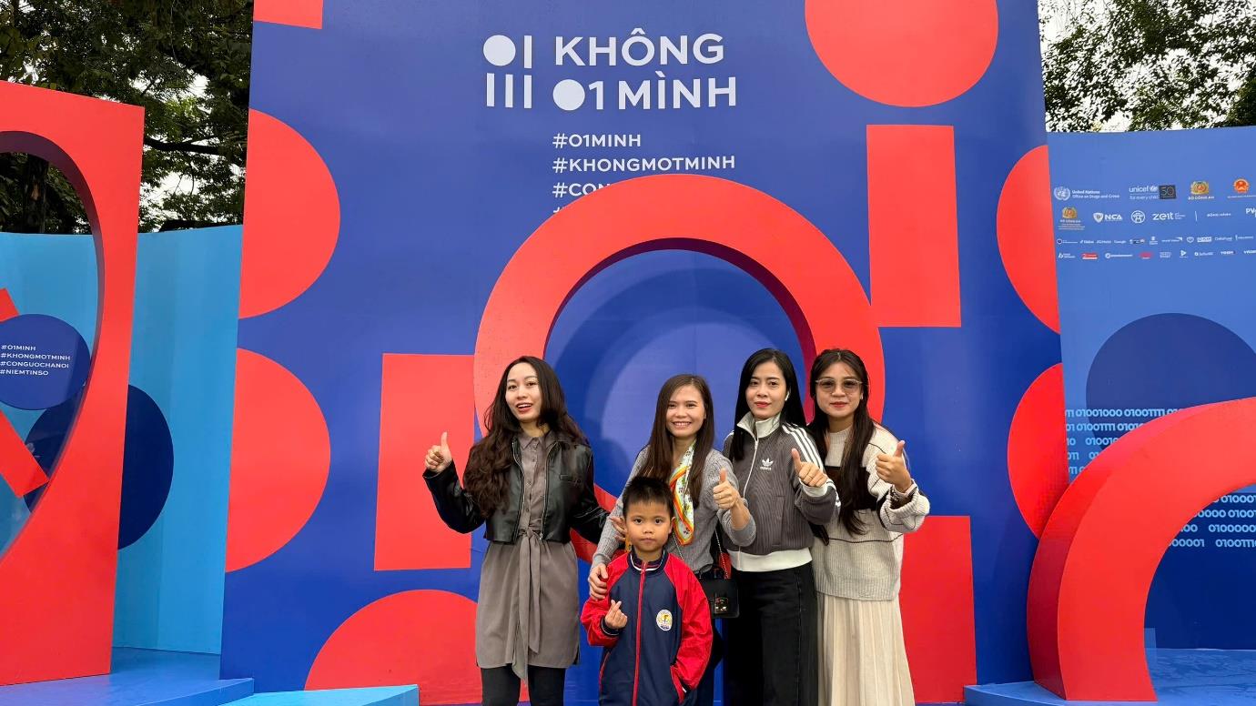 Trường Tiểu học Kim Đồng hưởng ứng chiến dịch “Không một mình” và tham gia Ngày hội An toàn trực tuyến