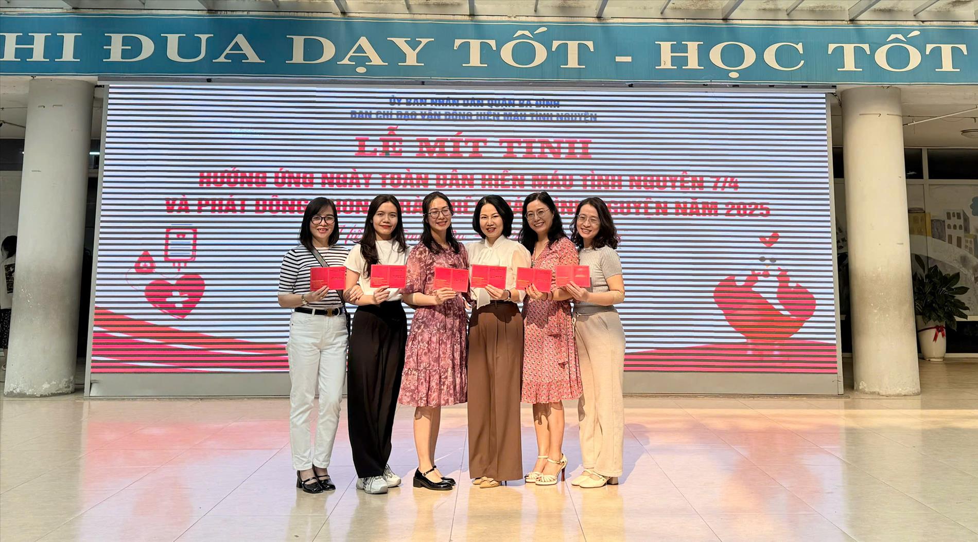 Trường Tiểu học Kim Đồng với Ngày hội Hiến máu tình nguyện 2025