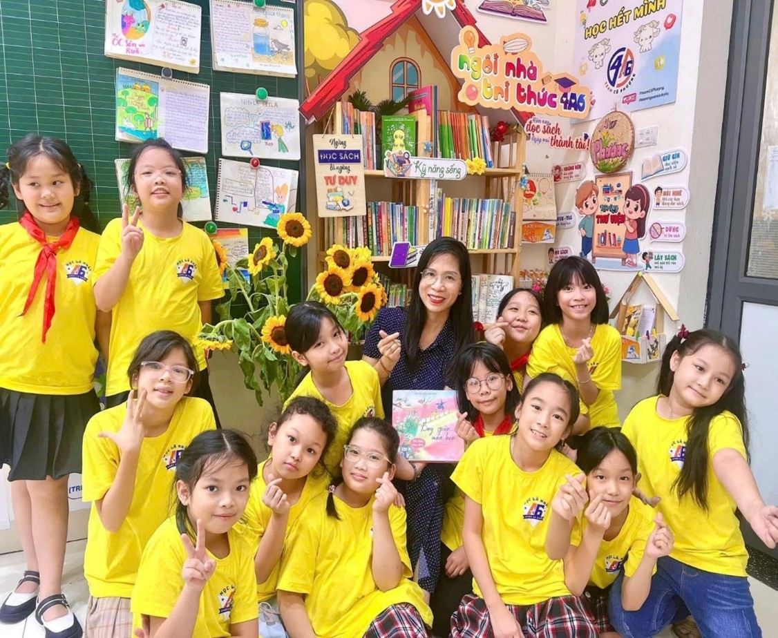 Góc sách 4A6 – Góc nhỏ nuôi dưỡng tâm hồn