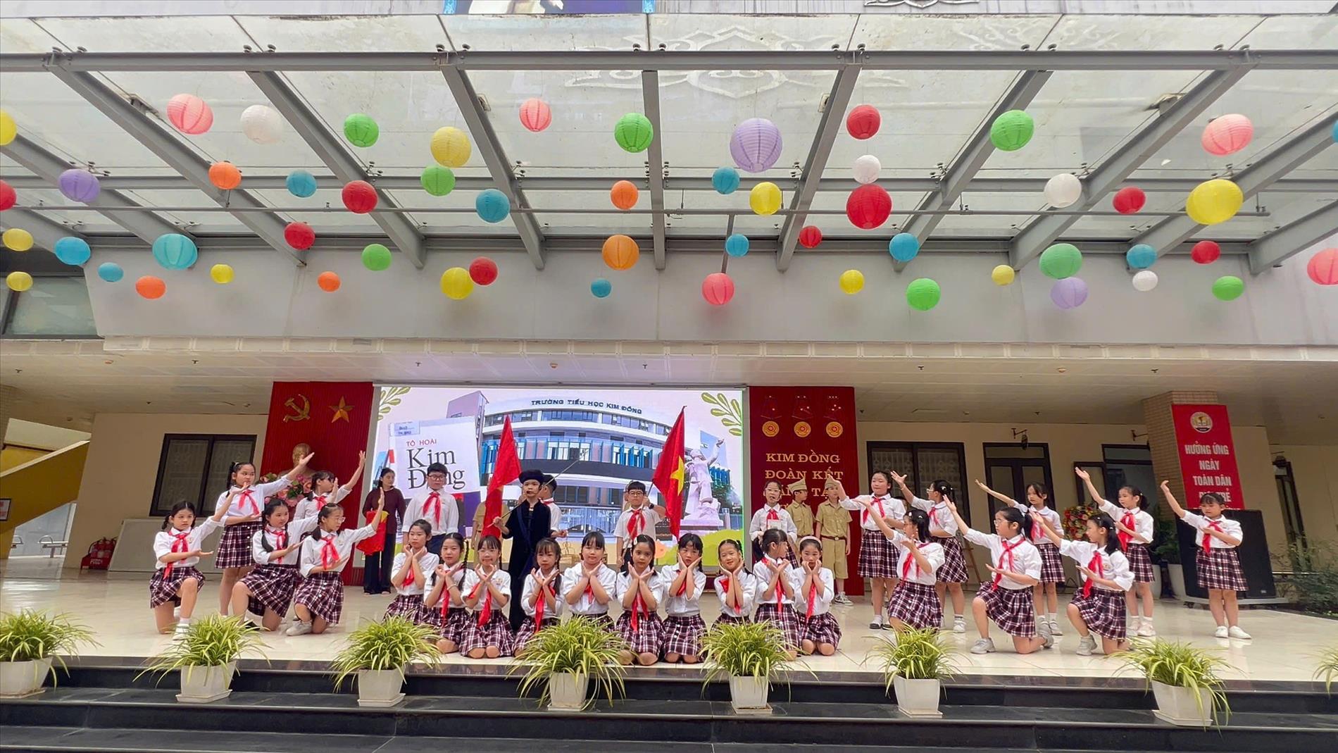 Ngày Hội đọc sách – Khối 3 trường tiểu học Kim Đồng: “Vui đọc sách – Mở tương lai”